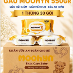 Khăn ướt gấu MOOHYN 550GR